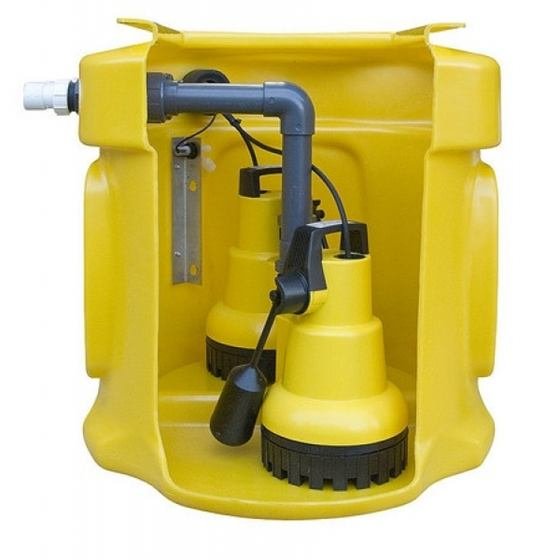 Wykamol SumpFlo twin pump sump chamber assembly
